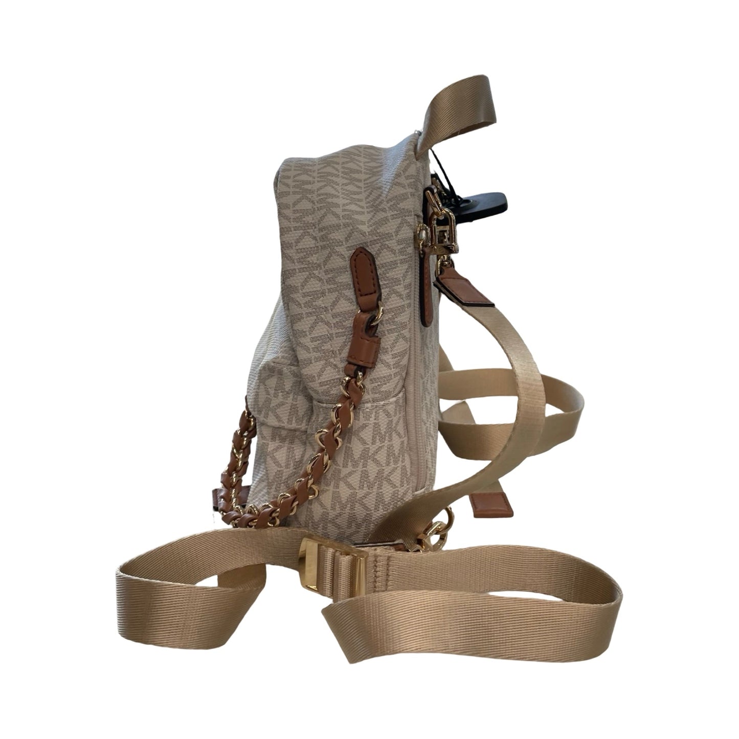 Backpack Designer By Michael Kors In Cream, Size:Small