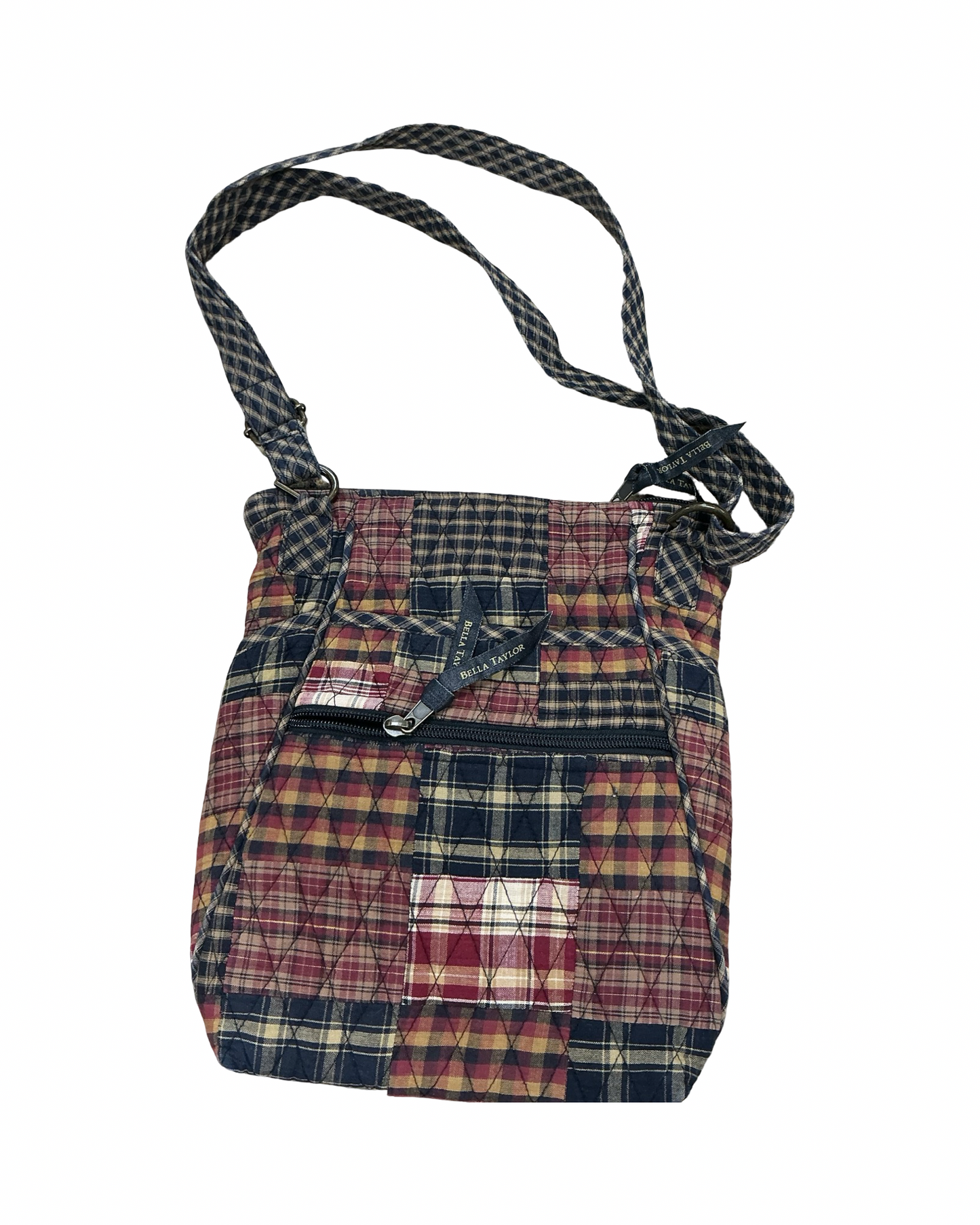 Crossbody By Clothes Mentor In Black & Red, Size:Medium
