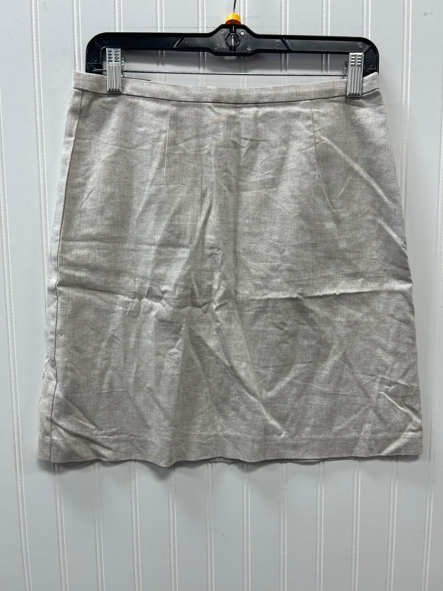 Skirt Midi By Banana Republic In Cream, Size:4L NWT