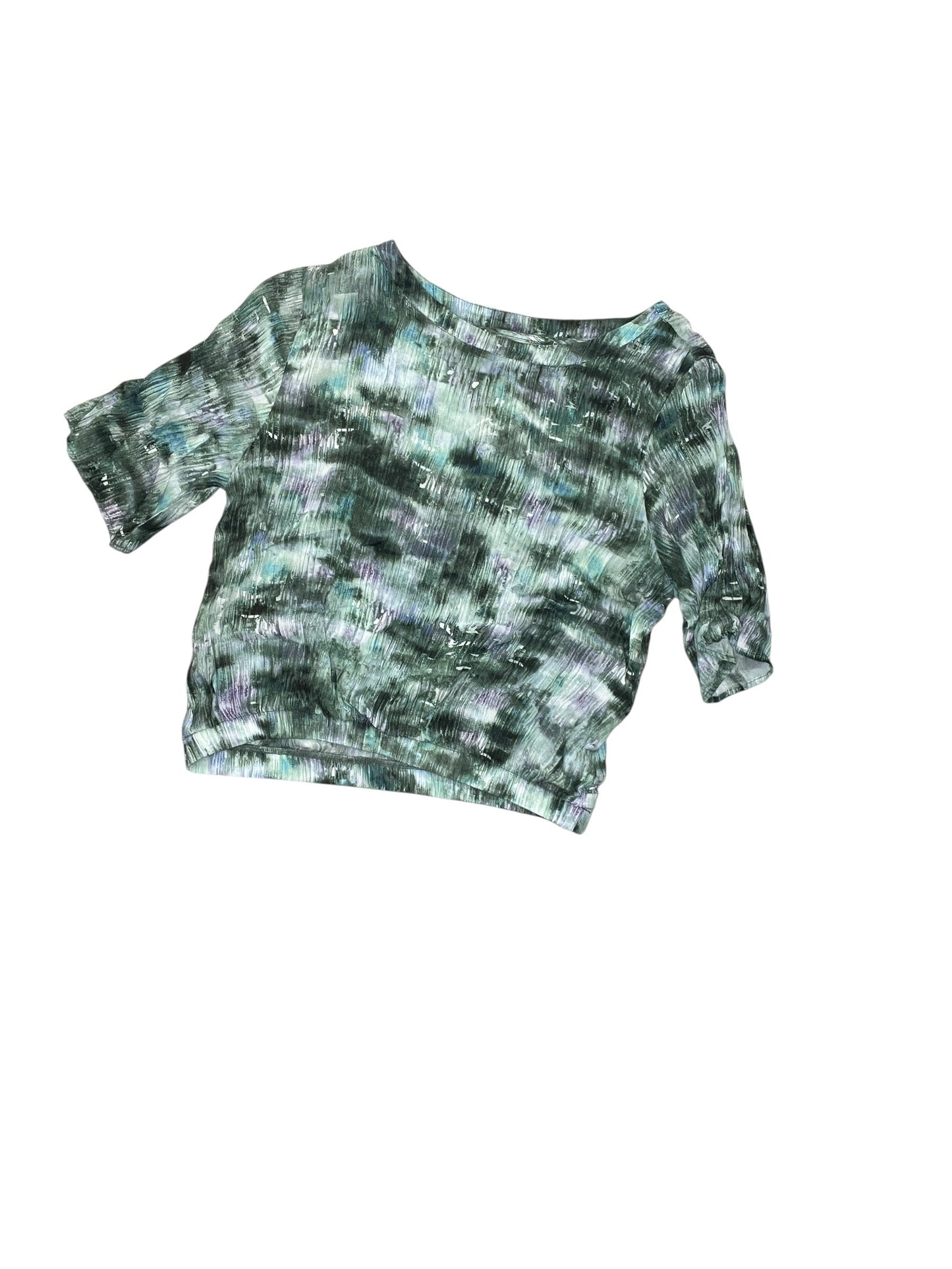 Blouse Ss By Cloth & Stone In Green, Size:S