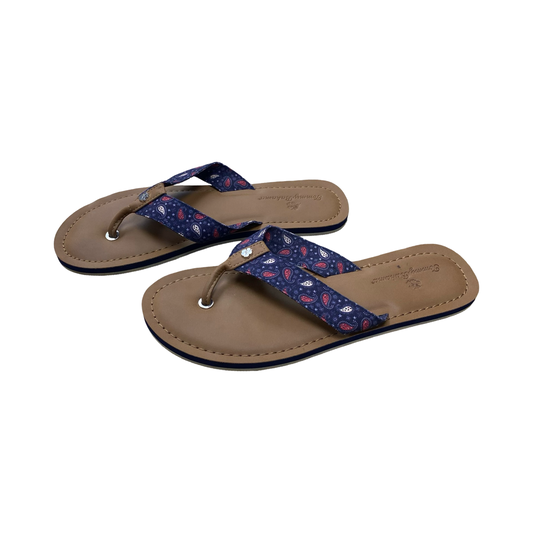 Sandals Flip Flops By Tommy Bahama In Multi, Size:9
