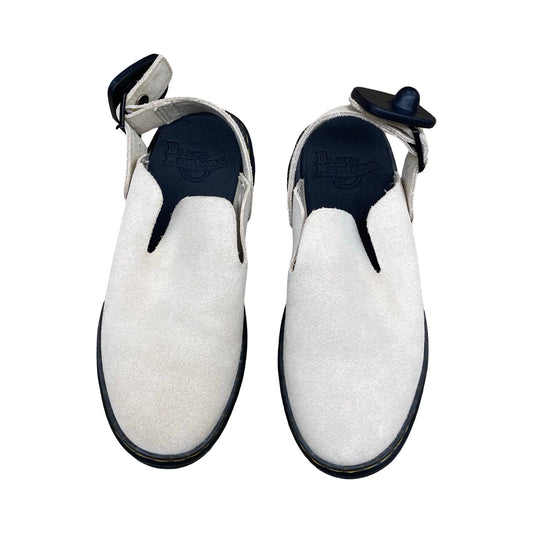 Shoes Designer By Dr Martens In Cream, Size:5