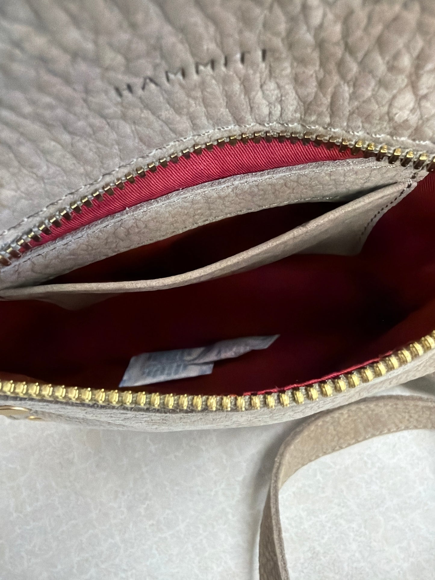 Crossbody Leather By Hammitt In Tan, Size:Small