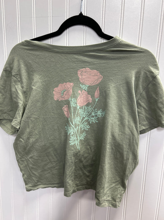 Top Ss By American Eagle In Green, Size:M