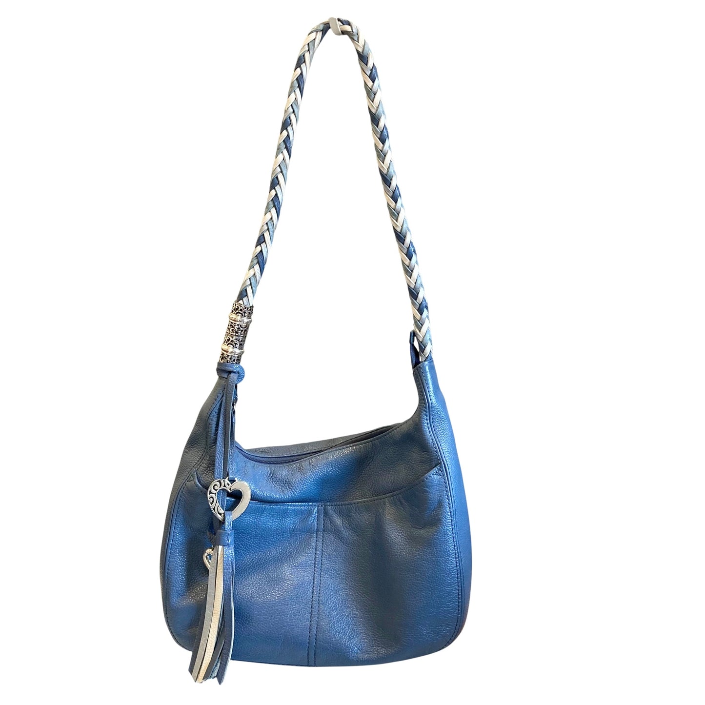 Handbag By Brighton In Blue, Size:Medium
