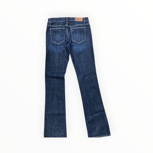 Jeans Boot Cut By Else Jeans In Blue Denim, Size:4
