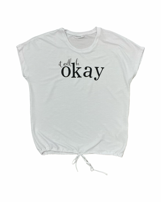 Top Ss By Clothes Mentor In White, Size:L