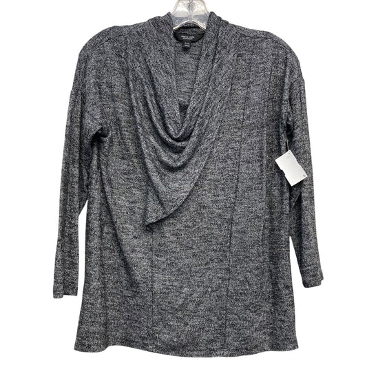 Top Ls By Simply Vera In Grey, Size:Xsp