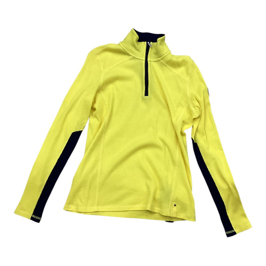 Athletic Top Ls Collar By Ralph Lauren In Blue/YELLOW Size:L
