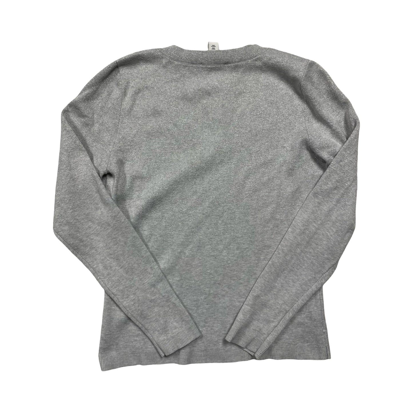 Sweater By White House Black Market In Silver, Size:M