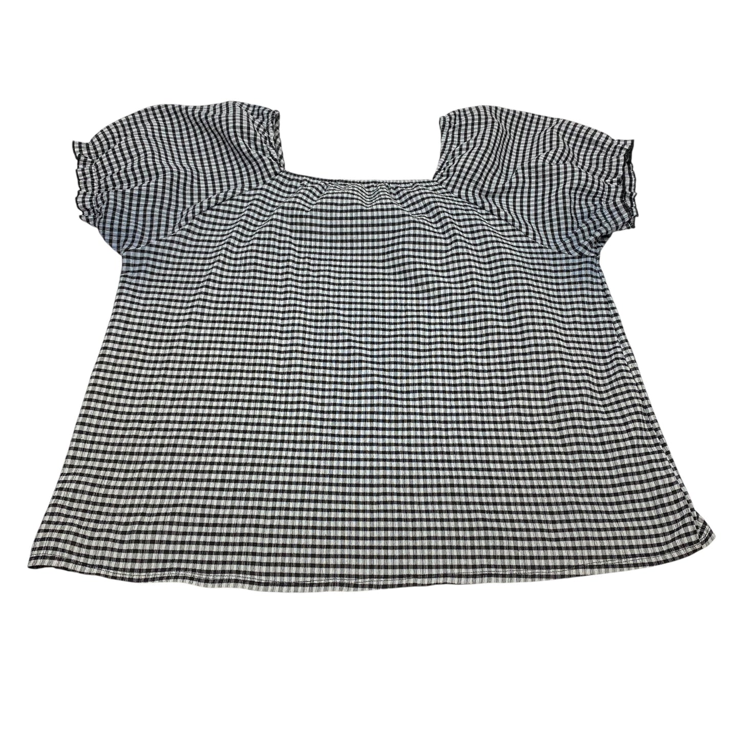 Top Ss By Cato In Black & White, Size:1X