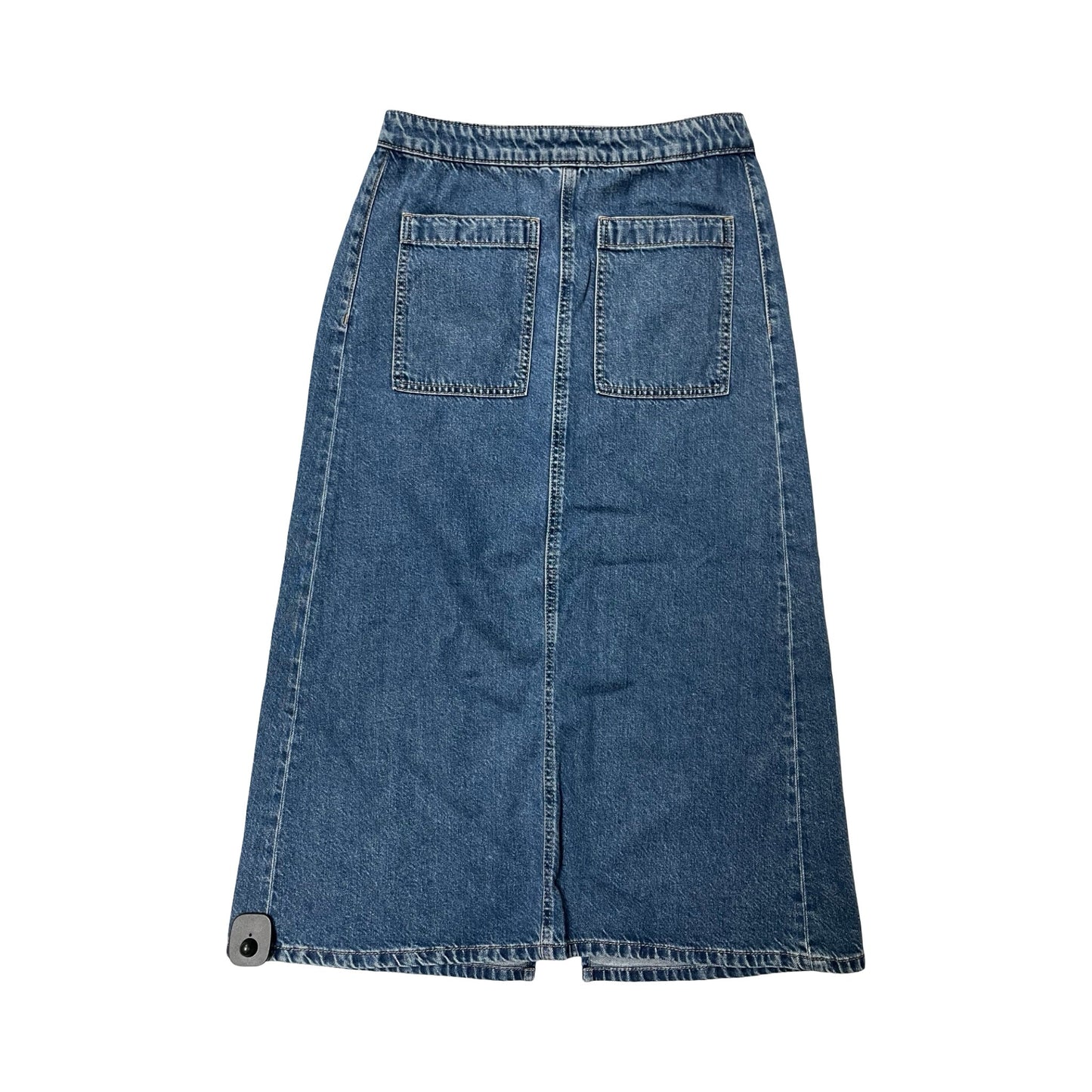 Skirt Maxi By Loft In Blue Denim, Size:0
