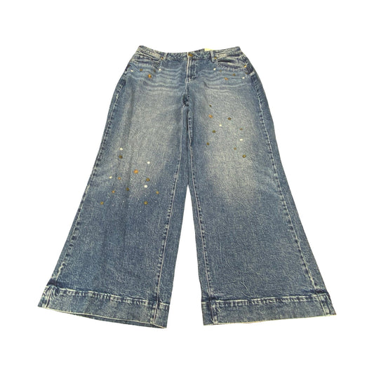 Jeans Wide Leg By Ana In Blue Denim, Size:16