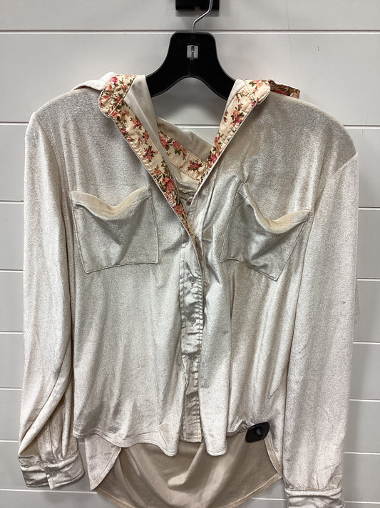 Top Ls By Thread And Supply In Cream, Size:M