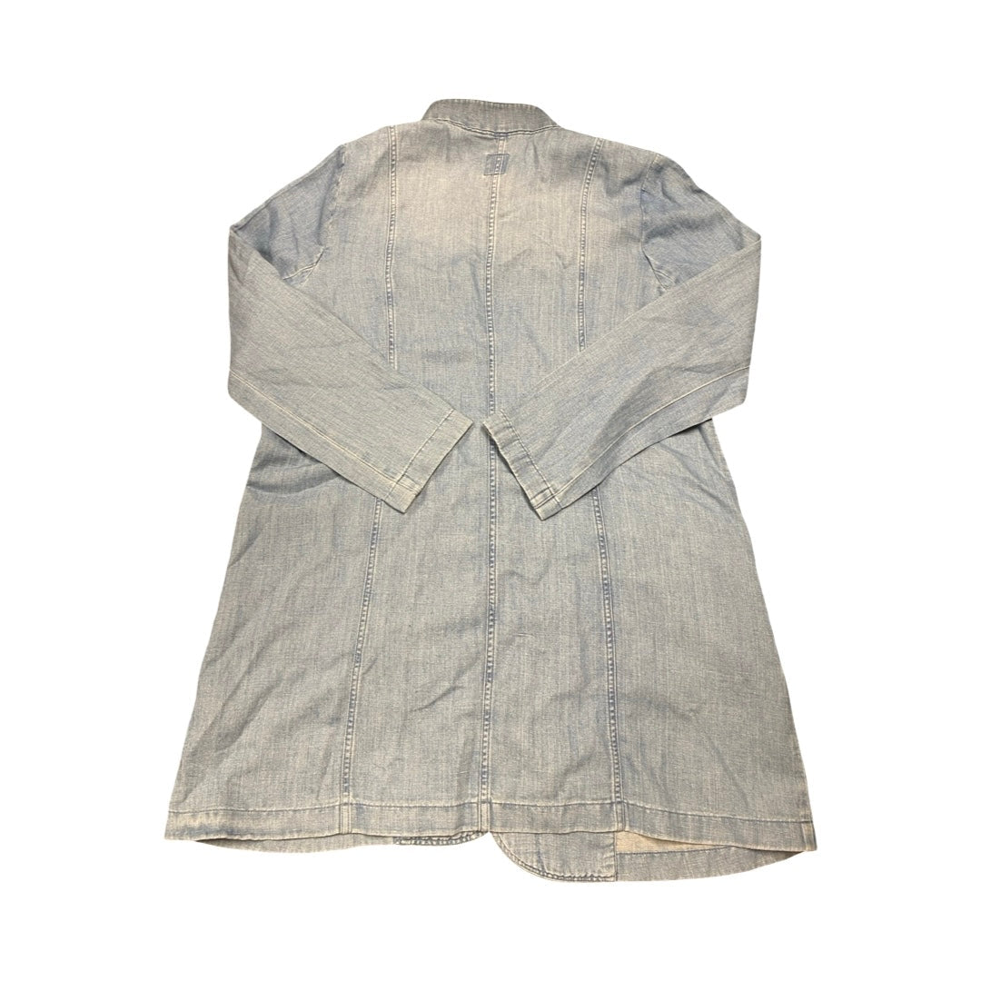 Jacket Denim By J. Jill In Blue Denim, Size:L