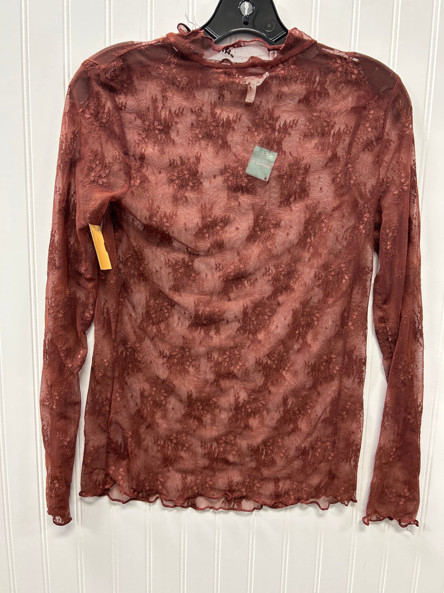 Top Ls By Maurices In Maroon, Size:S