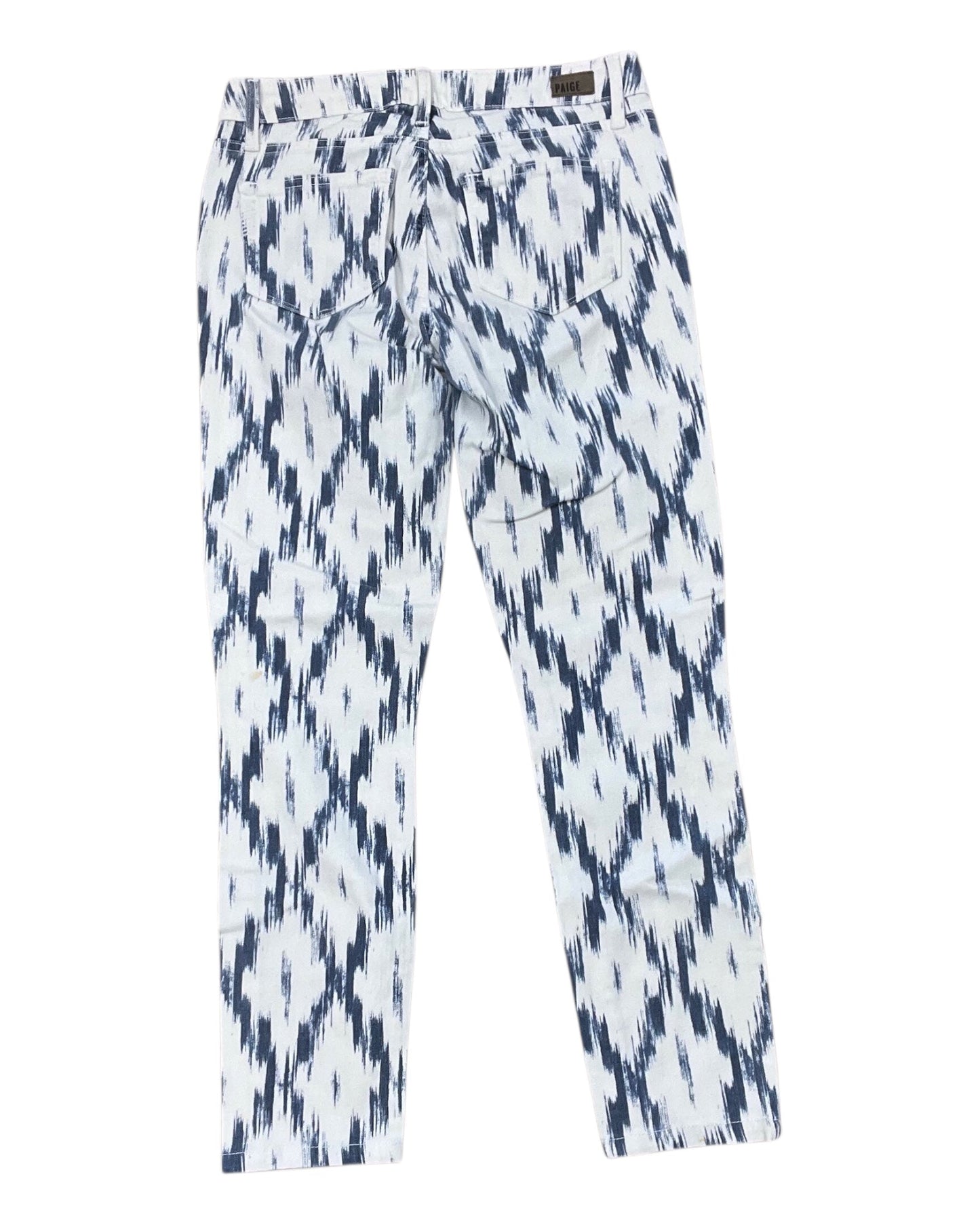 Jeans Cropped By Paige In White, Size:6