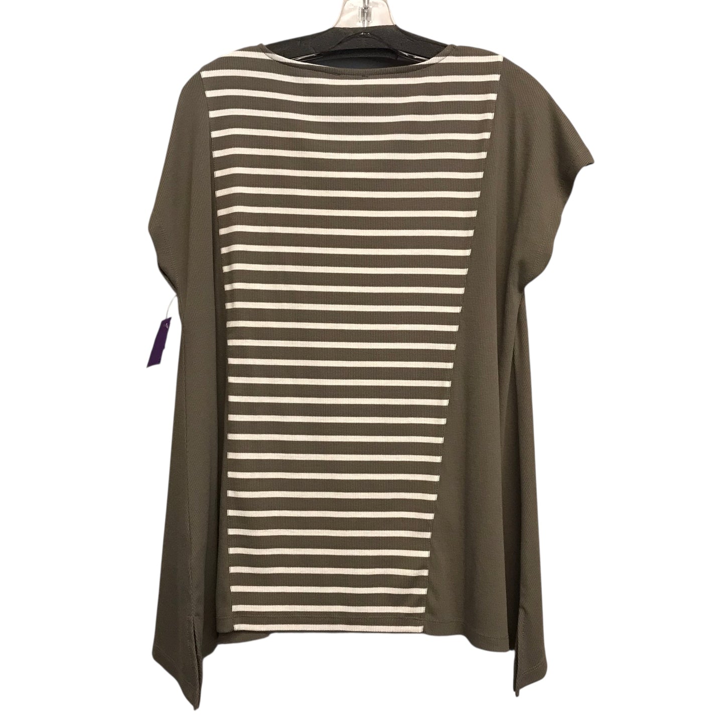 Top Ss By Jones New York In Green & White, Size:Xl