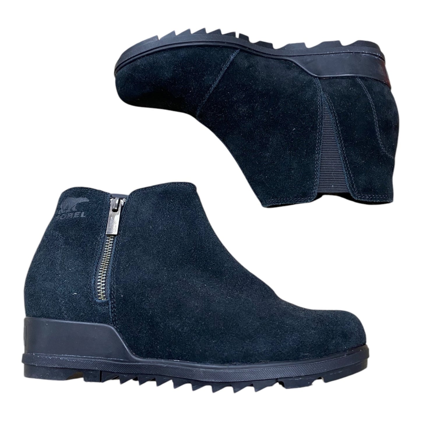 Boots Designer By Sorel In Black, Size:9