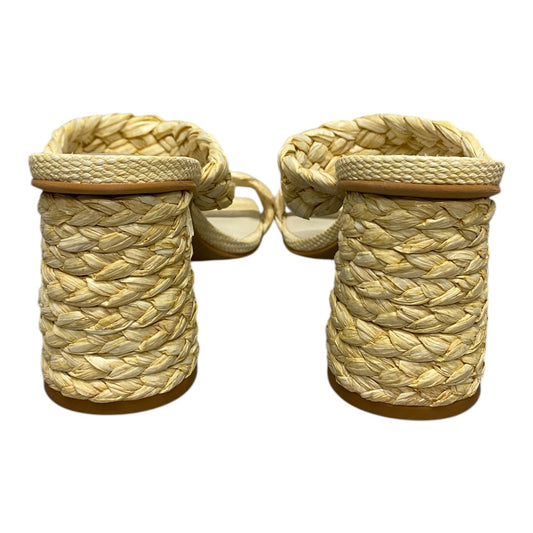 Shoes Heels Wedge By Dolce Vita In Yellow, Size:9