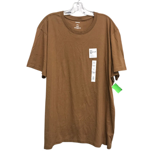 Top Ss Basic By Sonoma In Brown, Size:1X