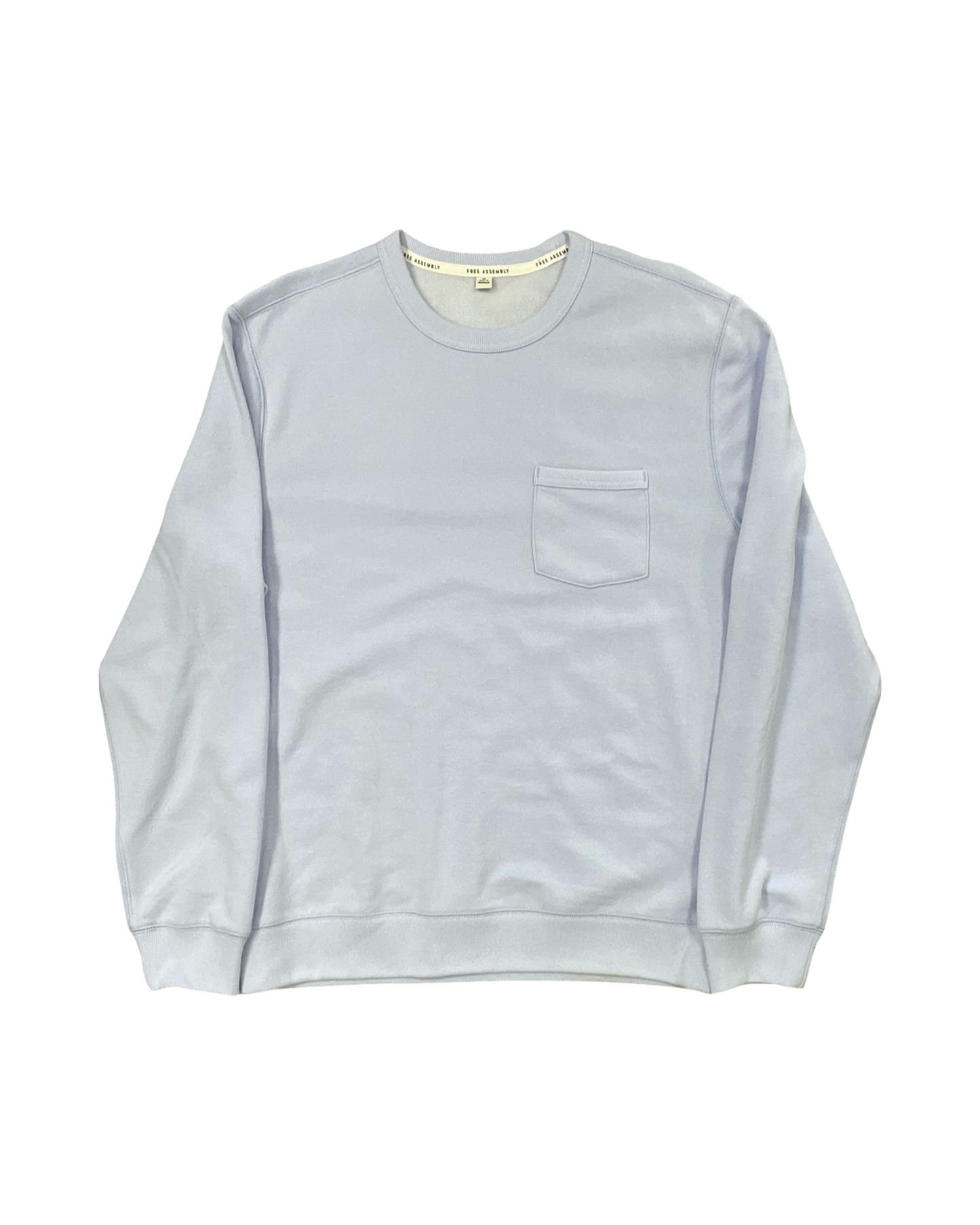 Sweatshirt Collar By Free Assembly In Blue, Size:M