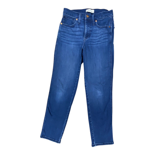 Jeans Straight By Madewell In Blue Denim, Size:4