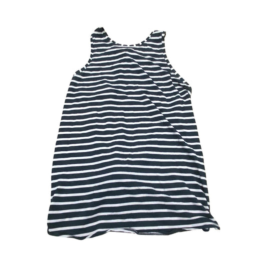 Athletic Tank Top By Lululemon In Black & Grey, Size:8