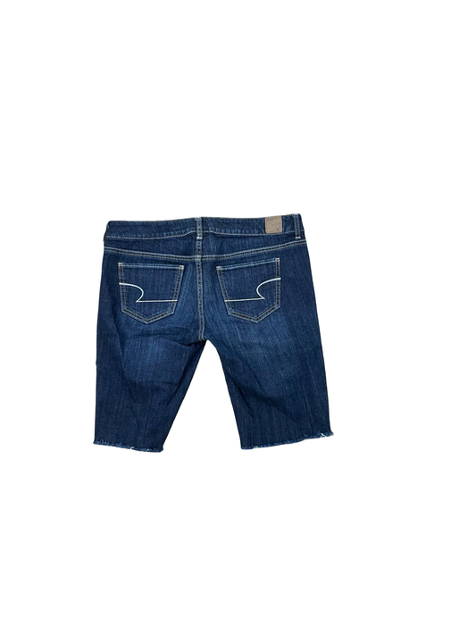 Shorts By American Eagle In Blue Denim, Size:12