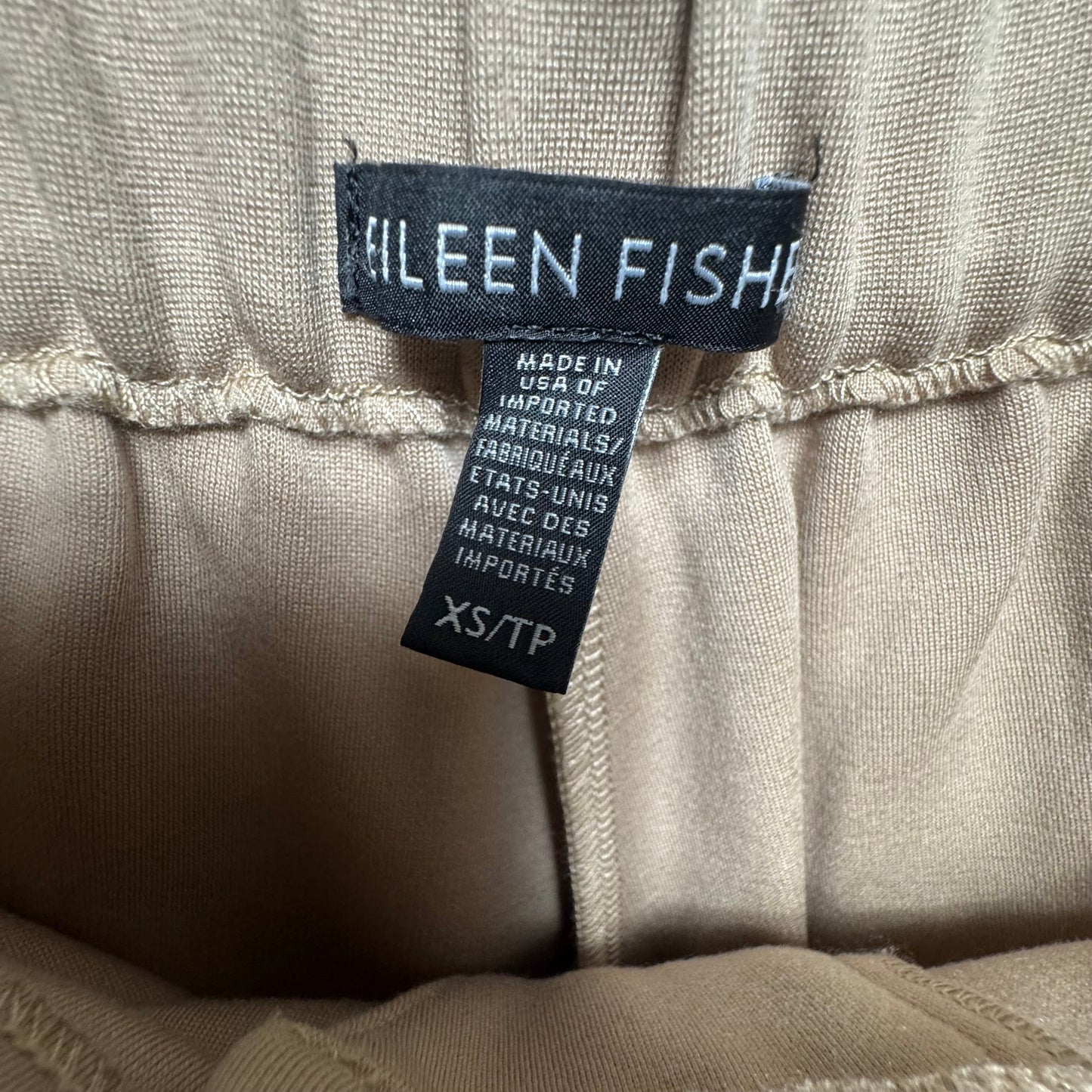 Pants Lounge By Eileen Fisher In Tan, Size: Xs