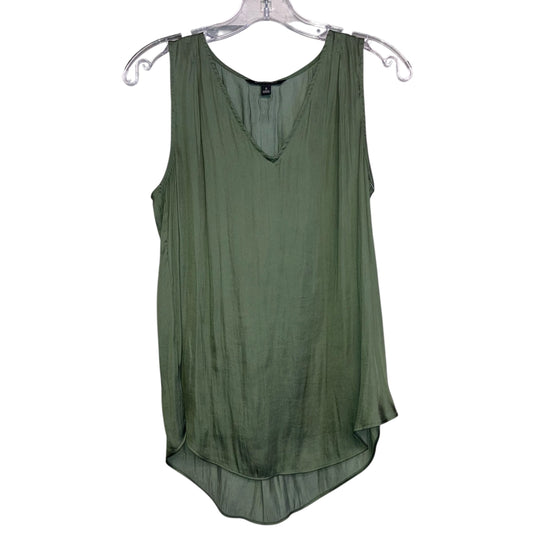 Top Sleeveless By Banana Republic In Green, Size:S