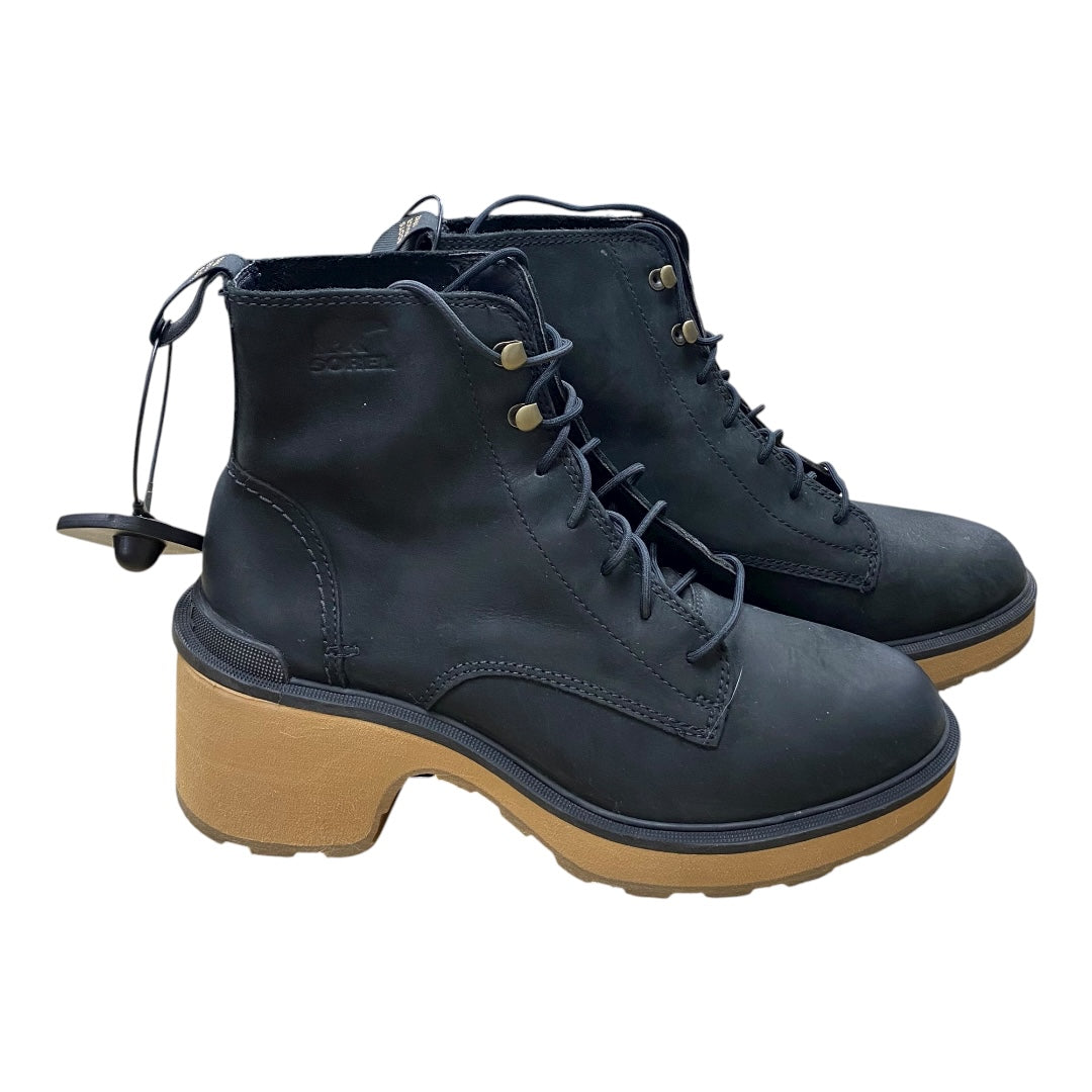 Boots Designer By Sorel In Black, Size:8.5