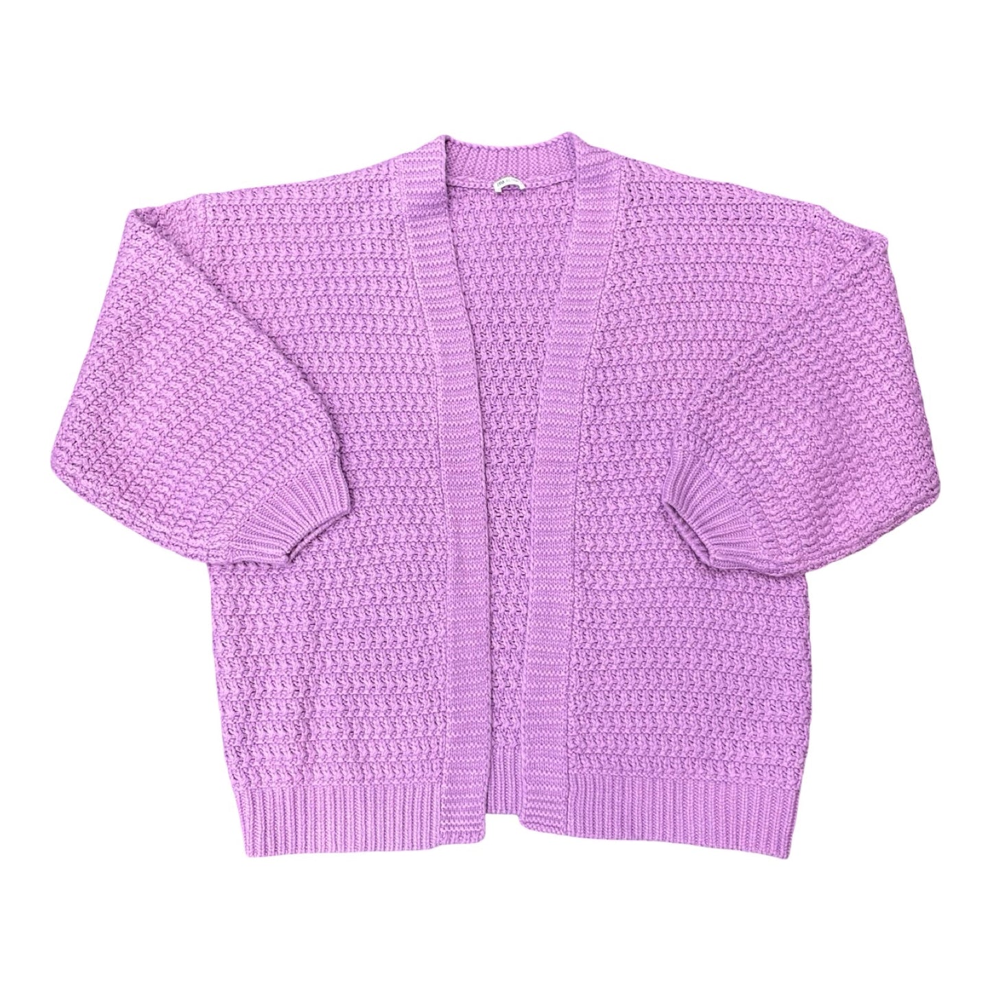 Sweater Cardigan By Zyia In Purple, Size:S