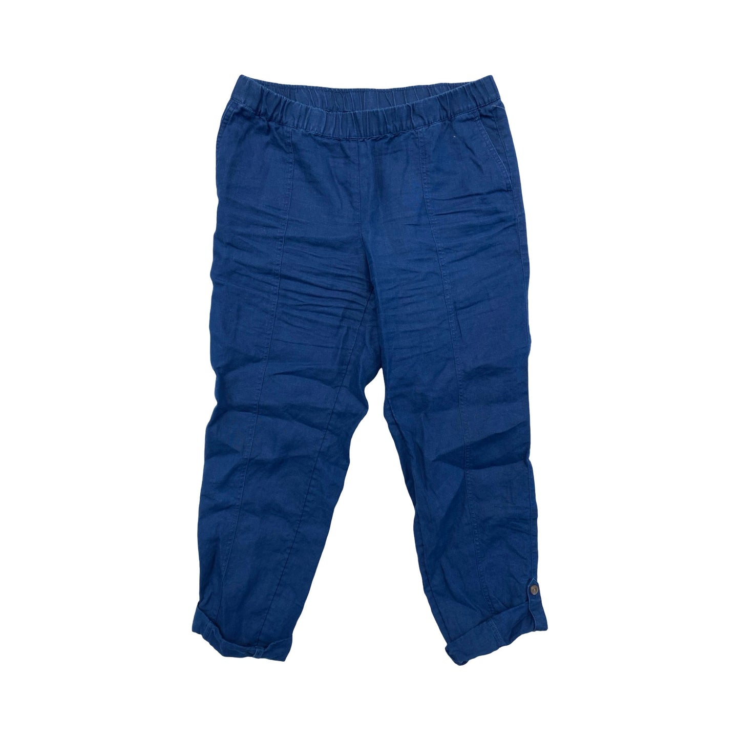 Pants Linen By J. Jill In Blue, Size:M
