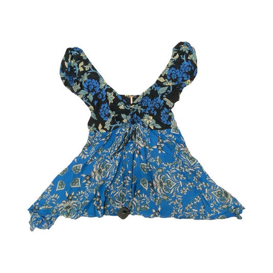 Top Ss By Free People In Black & Blue, Size:M