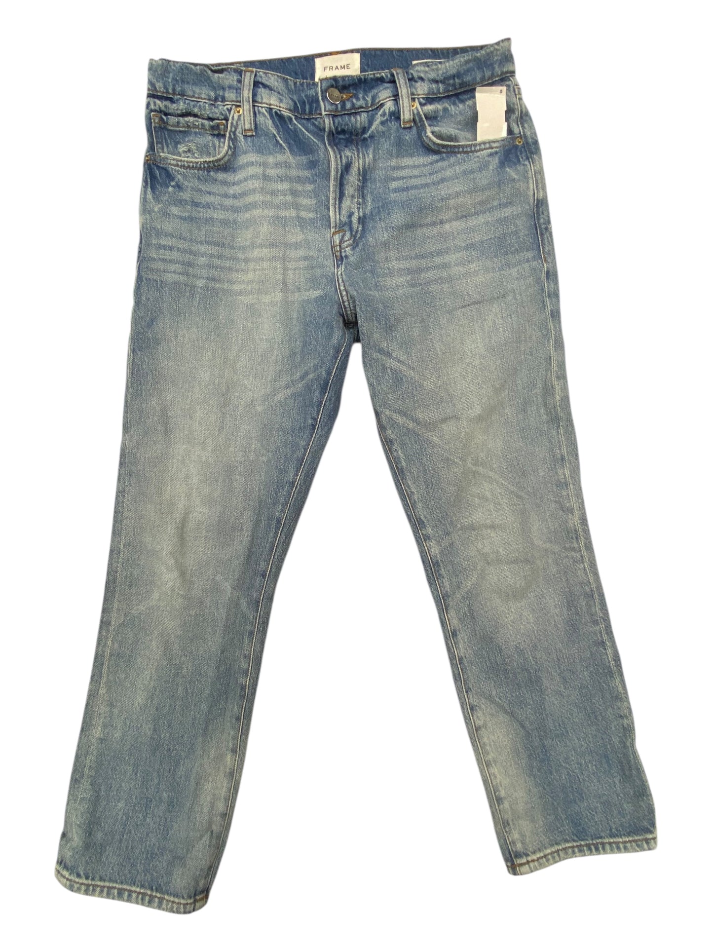 Jeans Boyfriend By Frame In Blue, Size:4
