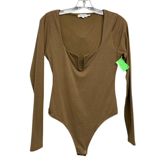 Bodysuit By Good American In Brown, Size:S