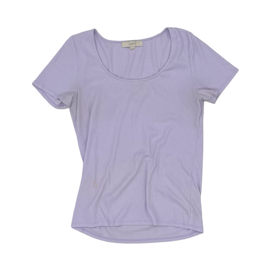 Top Ss By Loft In Purple, Size:L