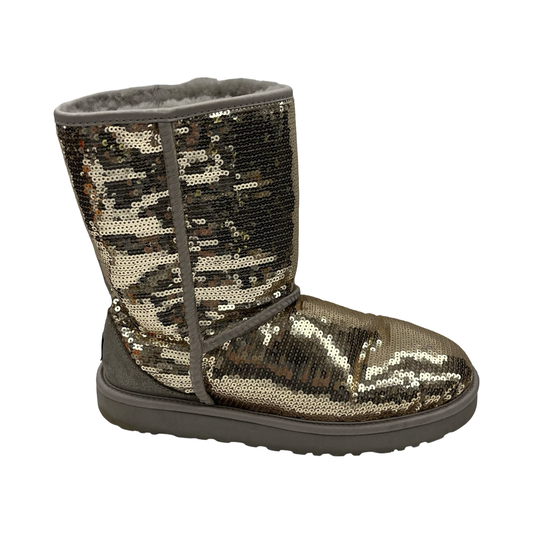 Boots Designer By Ugg In Gold, Size:10