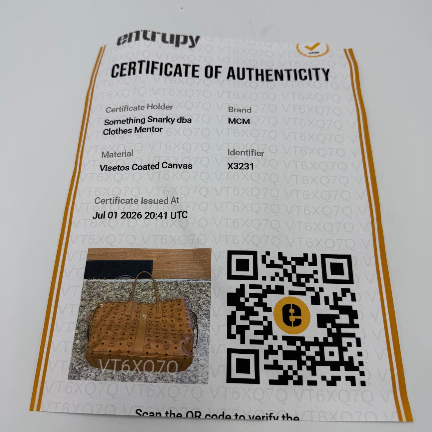 MCM Visetos Liz Reversible Shopper Tote + Pouchette Luxury Handbag