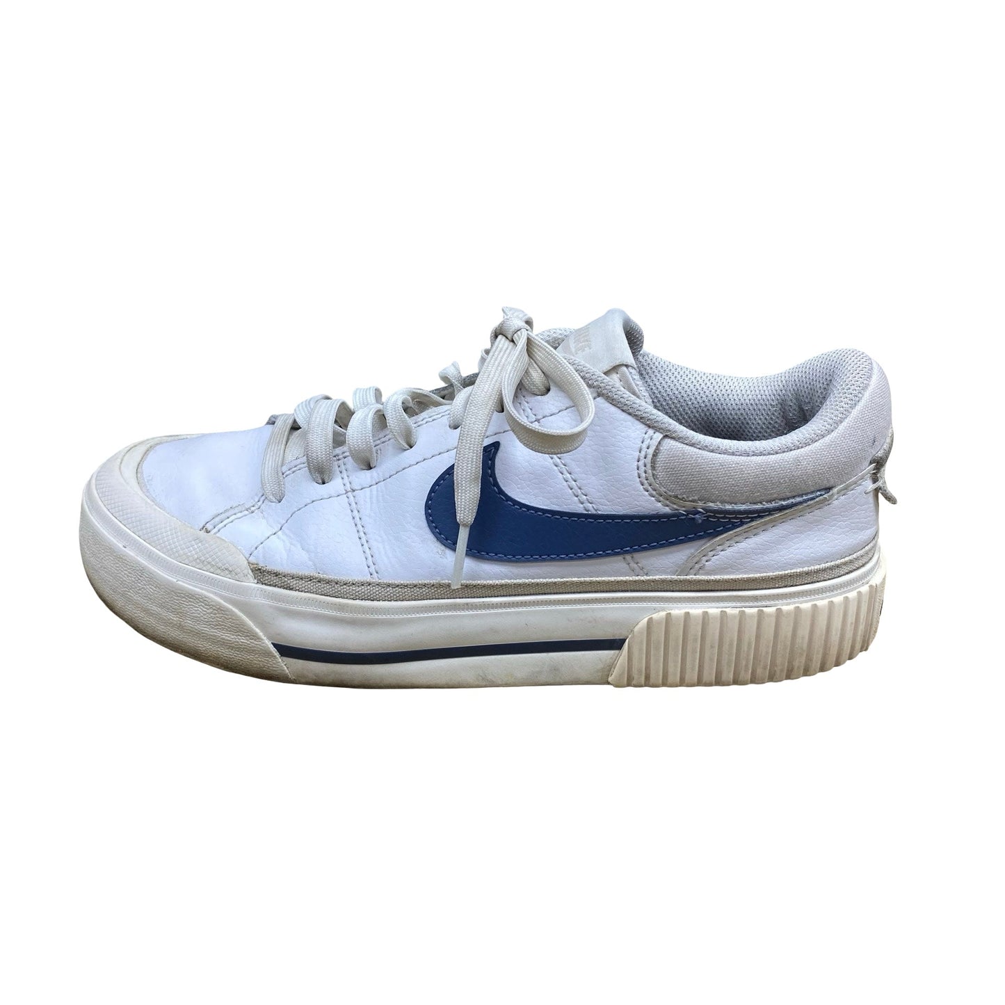 Shoes Sneakers By Nike In Blue & White, Size:8.5