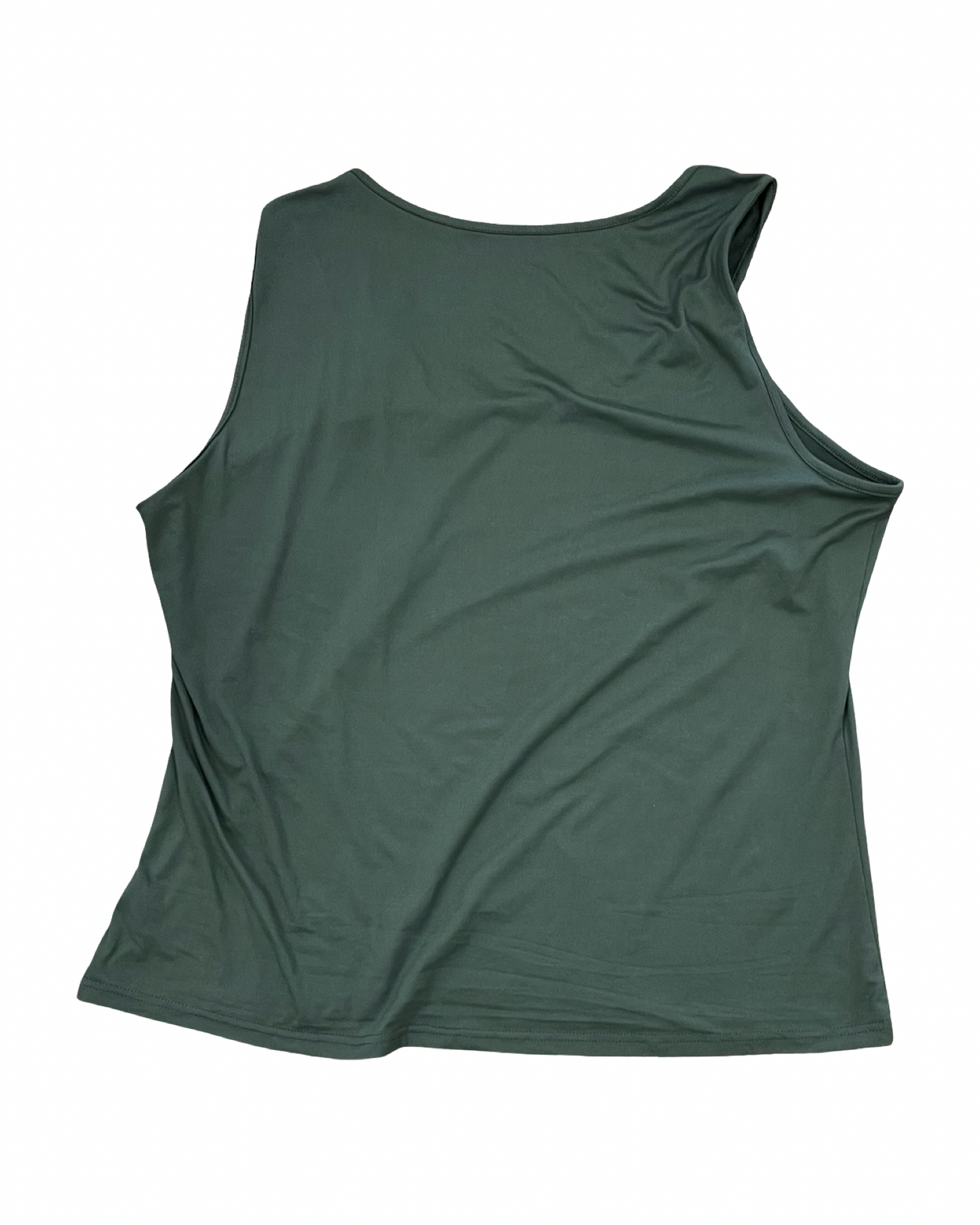 Tank Top By Clothes Mentor In Green, Size:2X