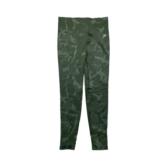 Athletic Leggings By Gym Shark In Green, Size:M