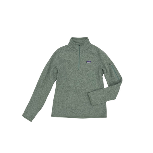 Athletic Sweatshirt Collar By Patagonia In Green, Size:S
