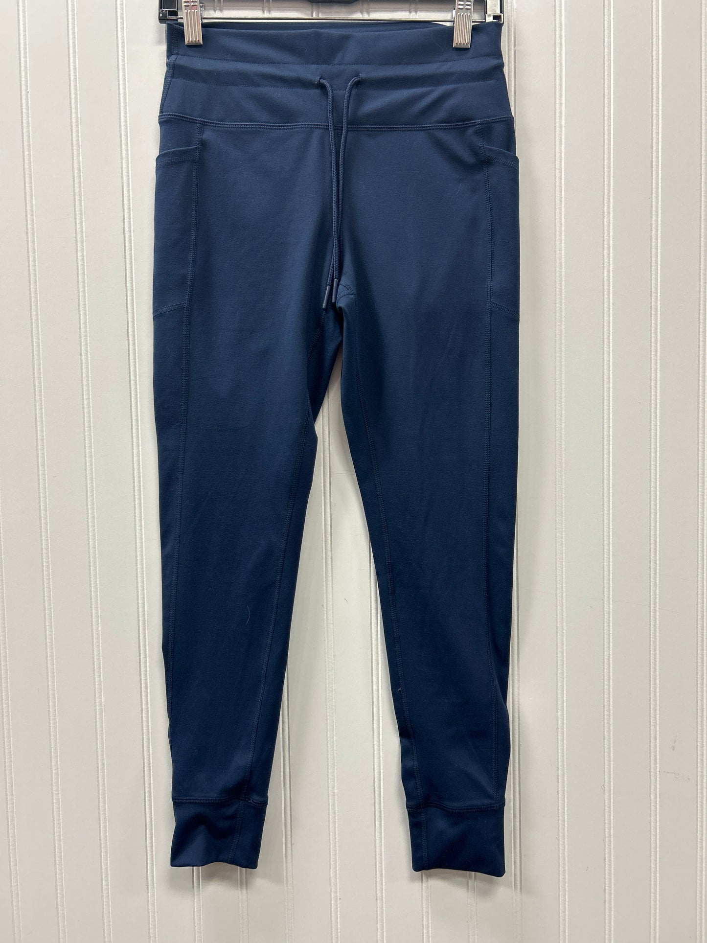 Athletic Leggings By Spyder In Navy, Size:M