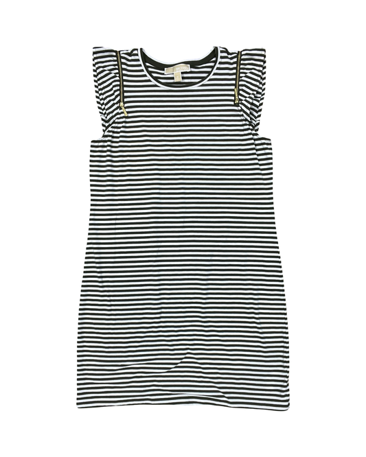 Dress Casual Short By Michael By Michael Kors In Green & White, Size:M