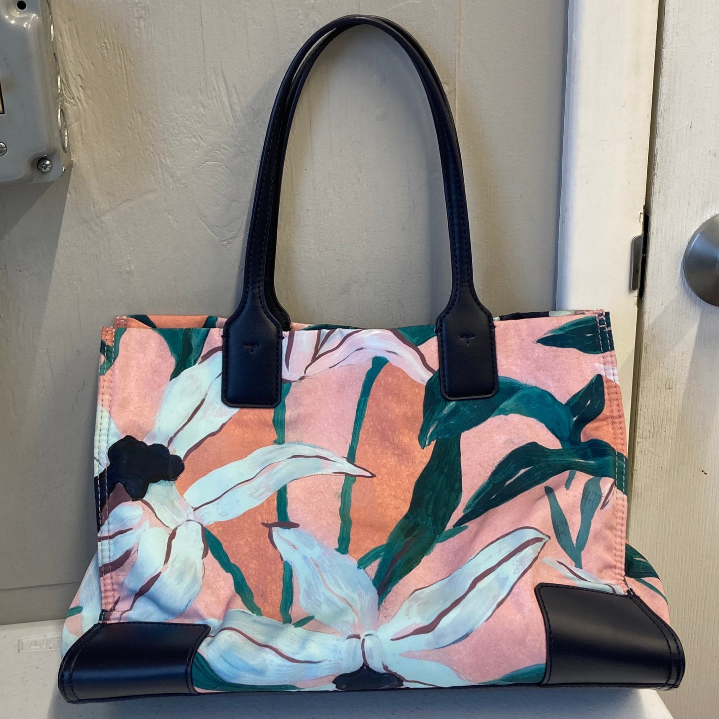 Handbag Designer By Tory Burch In Multi, Size:Medium