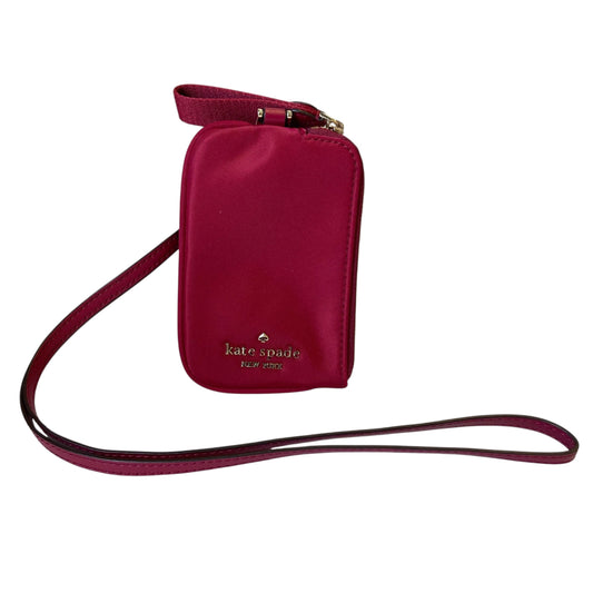 Wallet Designer By Kate Spade In Maroon, Size:Small