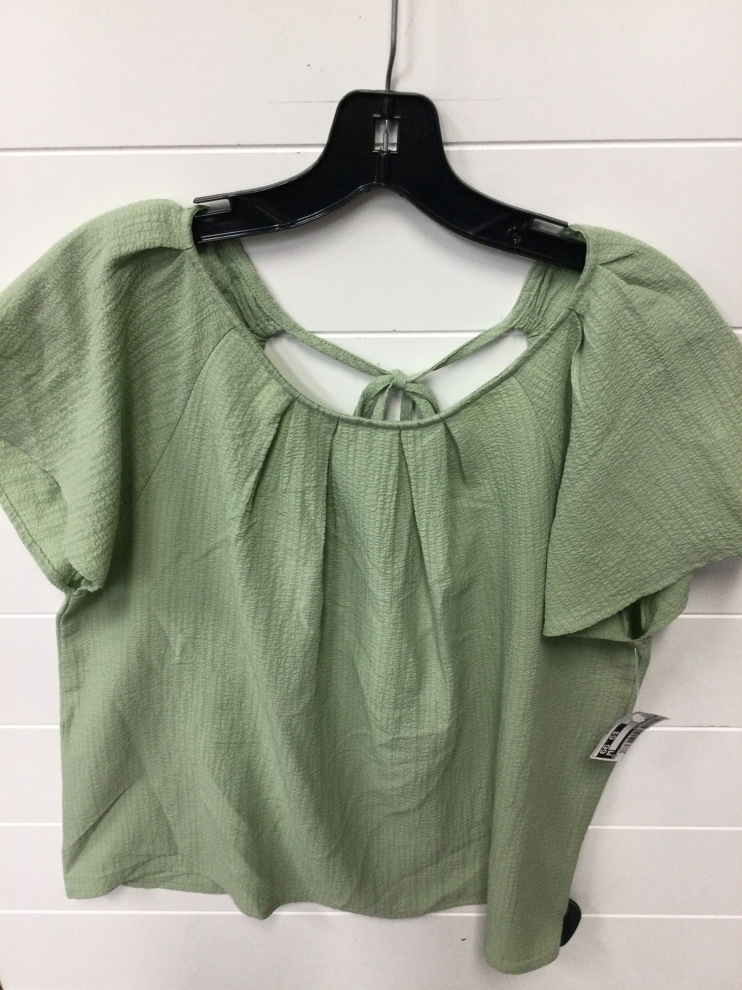 Top Ss By Hem & Thread In Green, Size:M