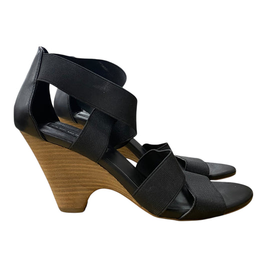 Shoes Heels Wedge By Steve Madden In Black, Size:9